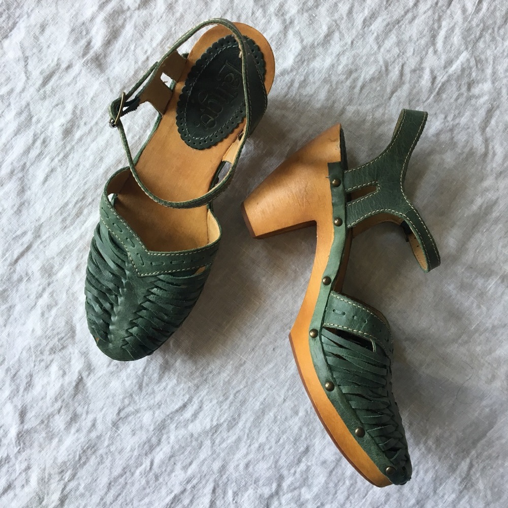 Anthropologie Latigo Costa clogs