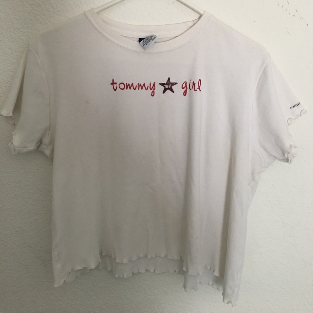 Tommy Jeans white top