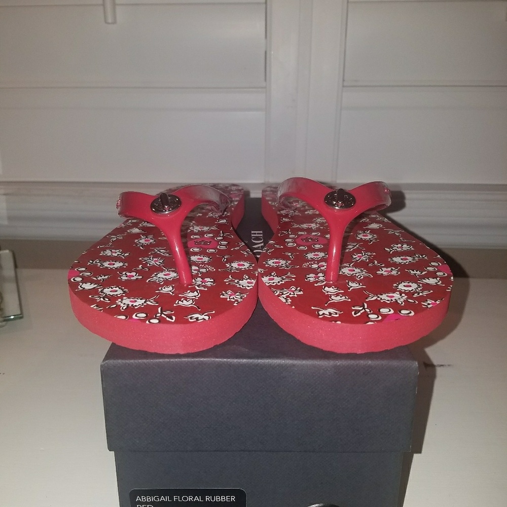 Coach  Flip flops. Brand New