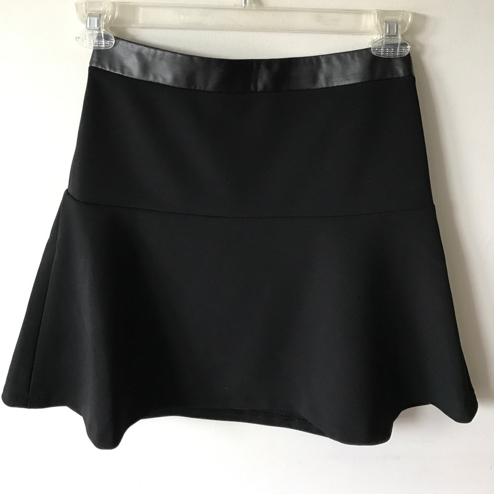 Ann Taylor Black A-Line Skirt