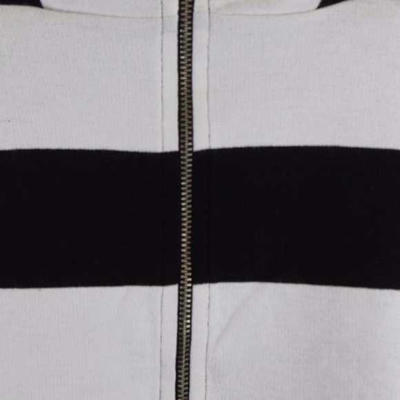 FRENCH CONNECTION BLACK WHITE A-LINE DRESS SIZE 10 - Picture 4 of 8