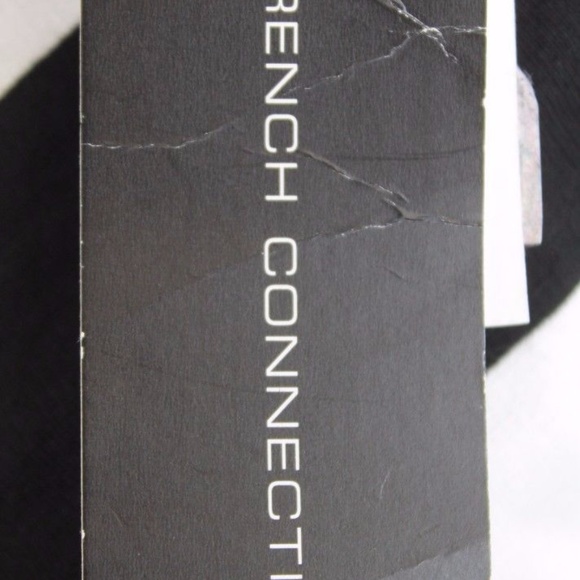 FRENCH CONNECTION BLACK WHITE A-LINE DRESS SIZE 10 - Picture 3 of 8