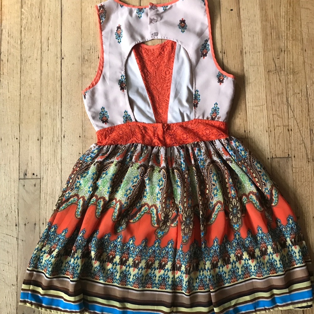 Detailed Back Dress