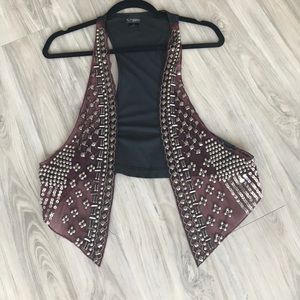 Beaded vest from daytrip