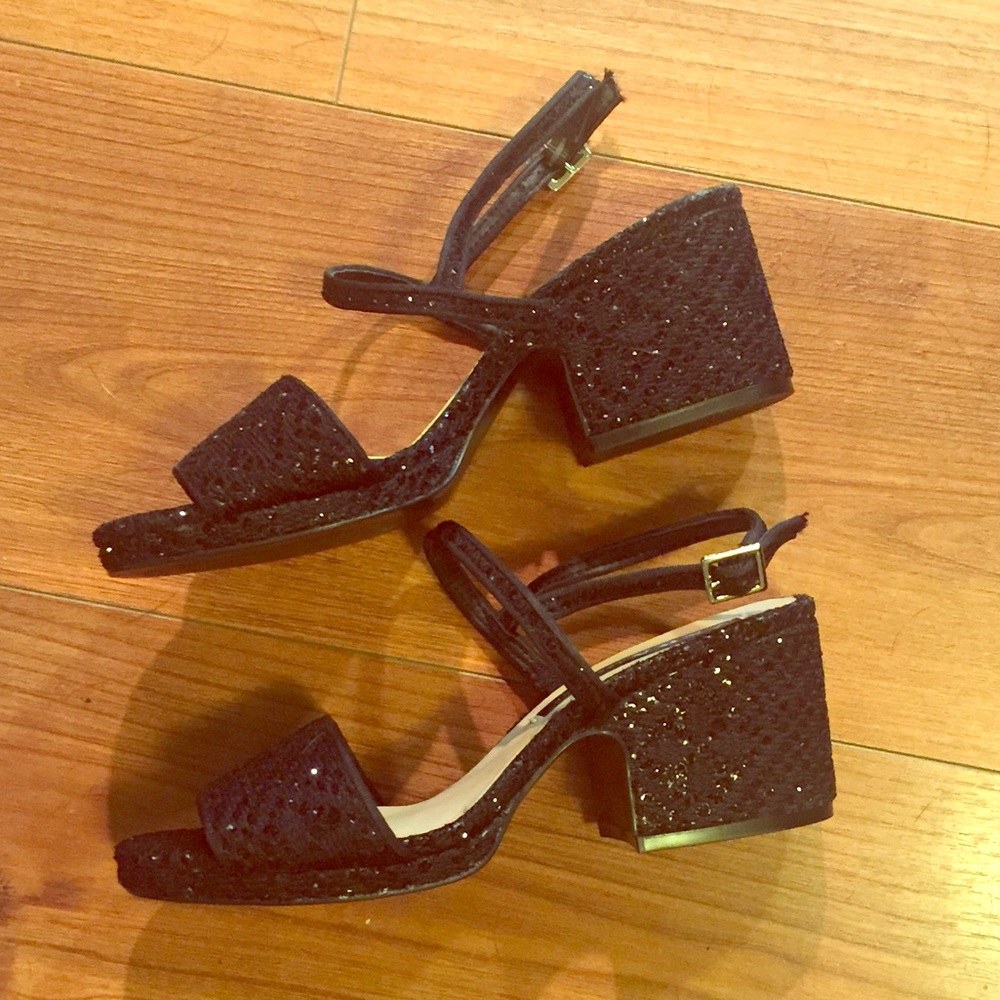 ZARA Black Platform Sandals