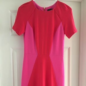 Topshop 2 toned Pink dress size 2