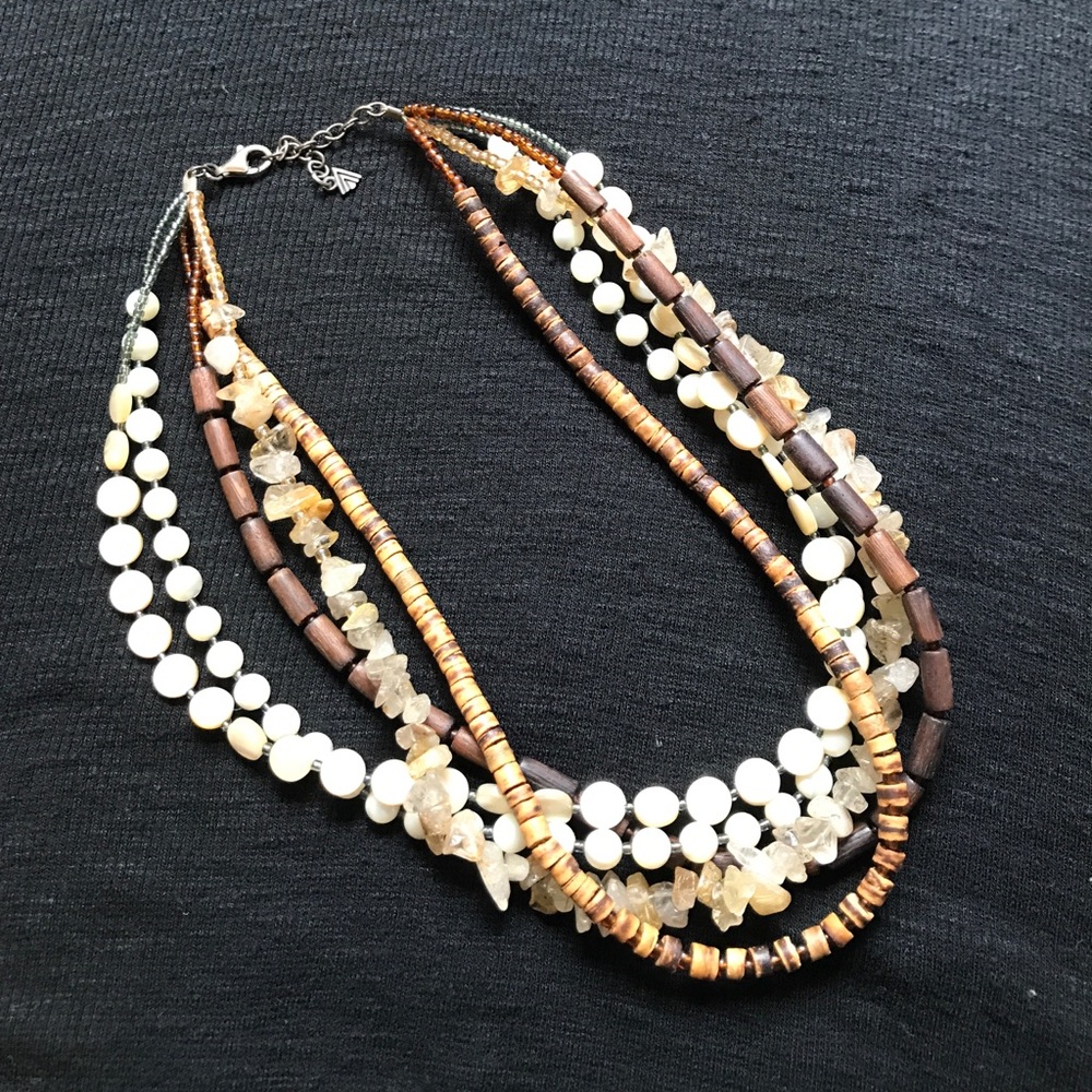 Silpada Multi Strand Necklace