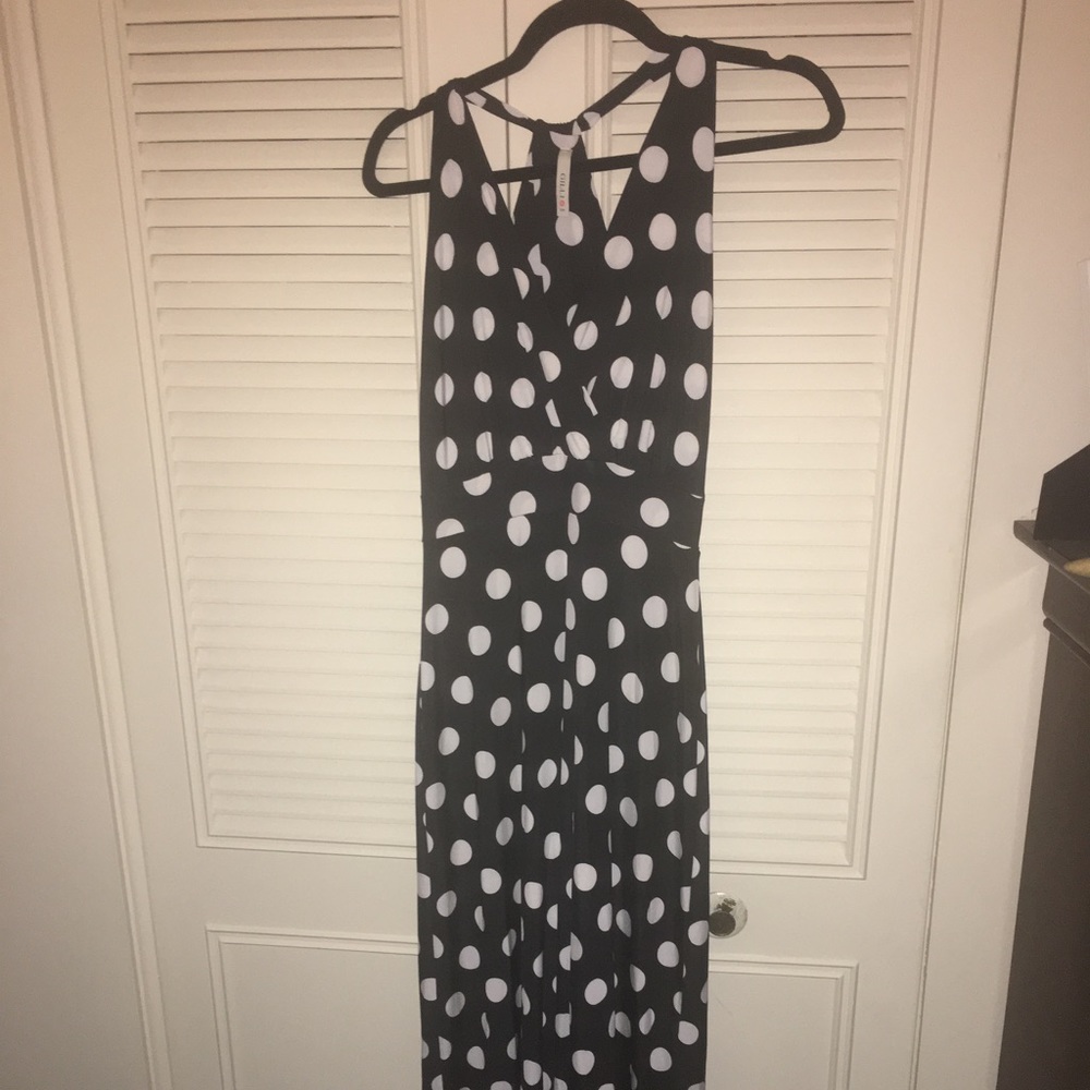 Gilli brand polka dot maxi dress