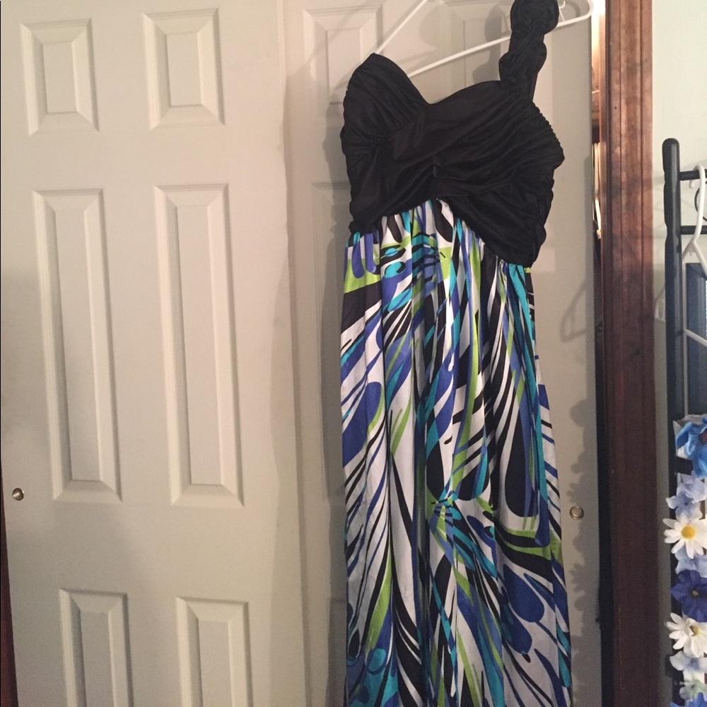 Floor length formal dress