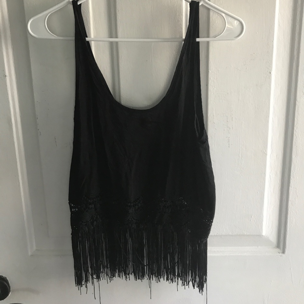 Lightly worn crop tops