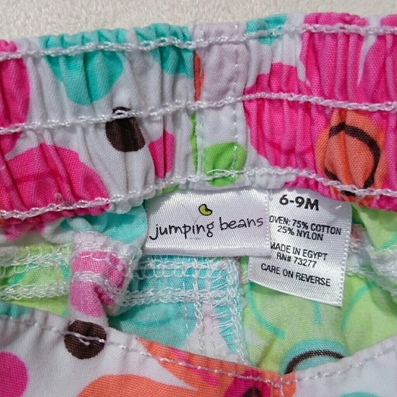 Jumping Beans Bright Floral Pants - Picture 3 of 3