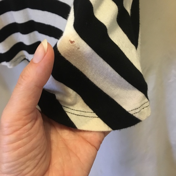 ELLE Med strip short sleeve shirt - Picture 5 of 7