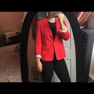 Red blazer!
