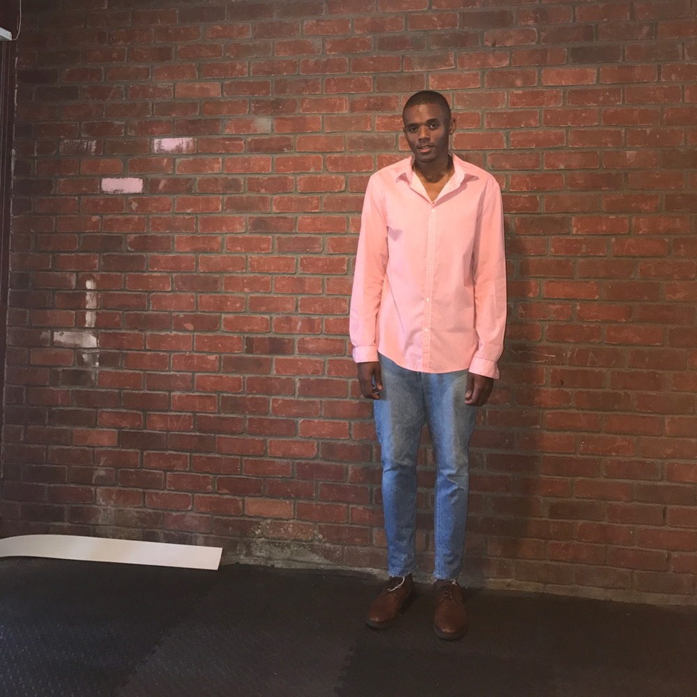 H&M Striped Slim Fit Buttondown