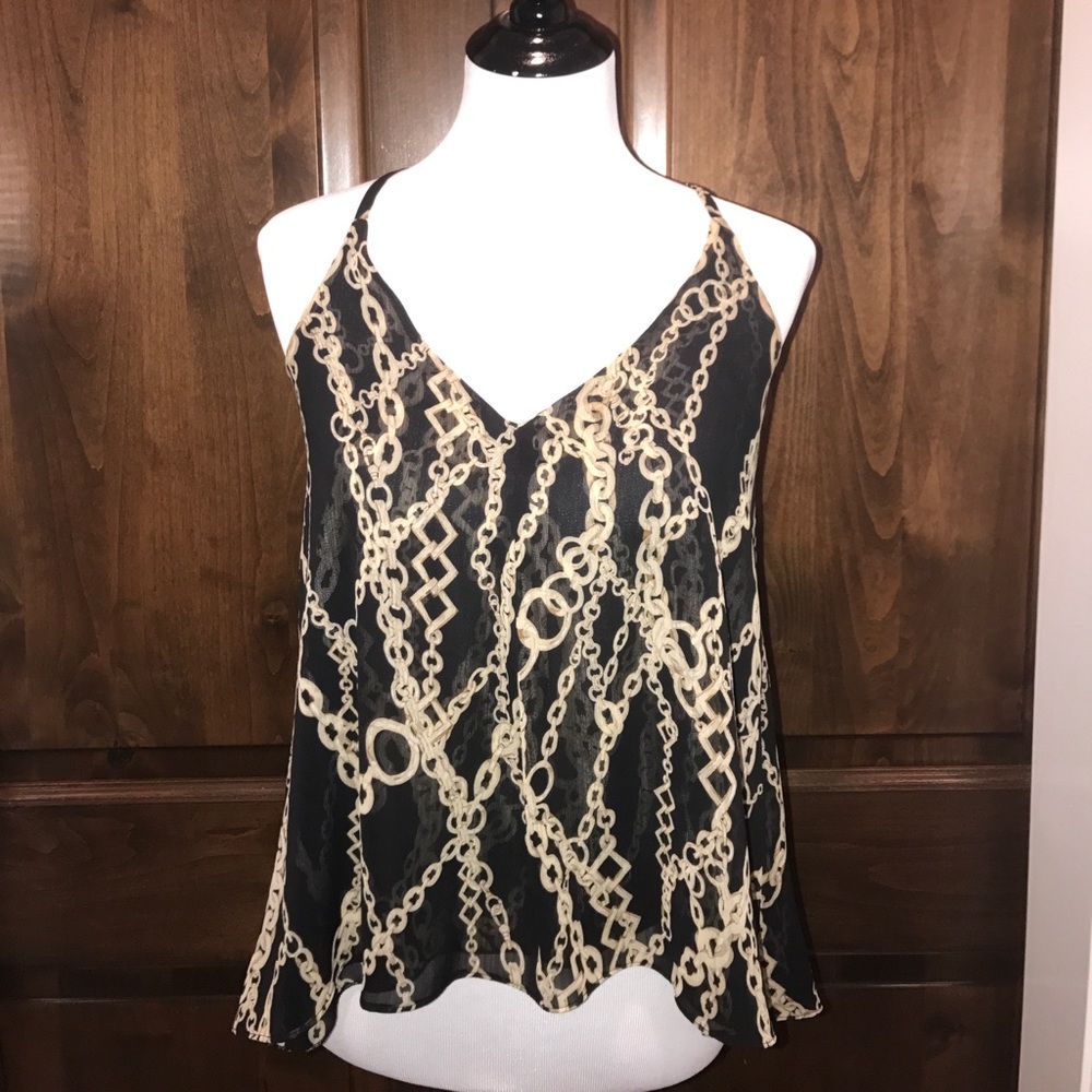 Blue Life racerback tank top