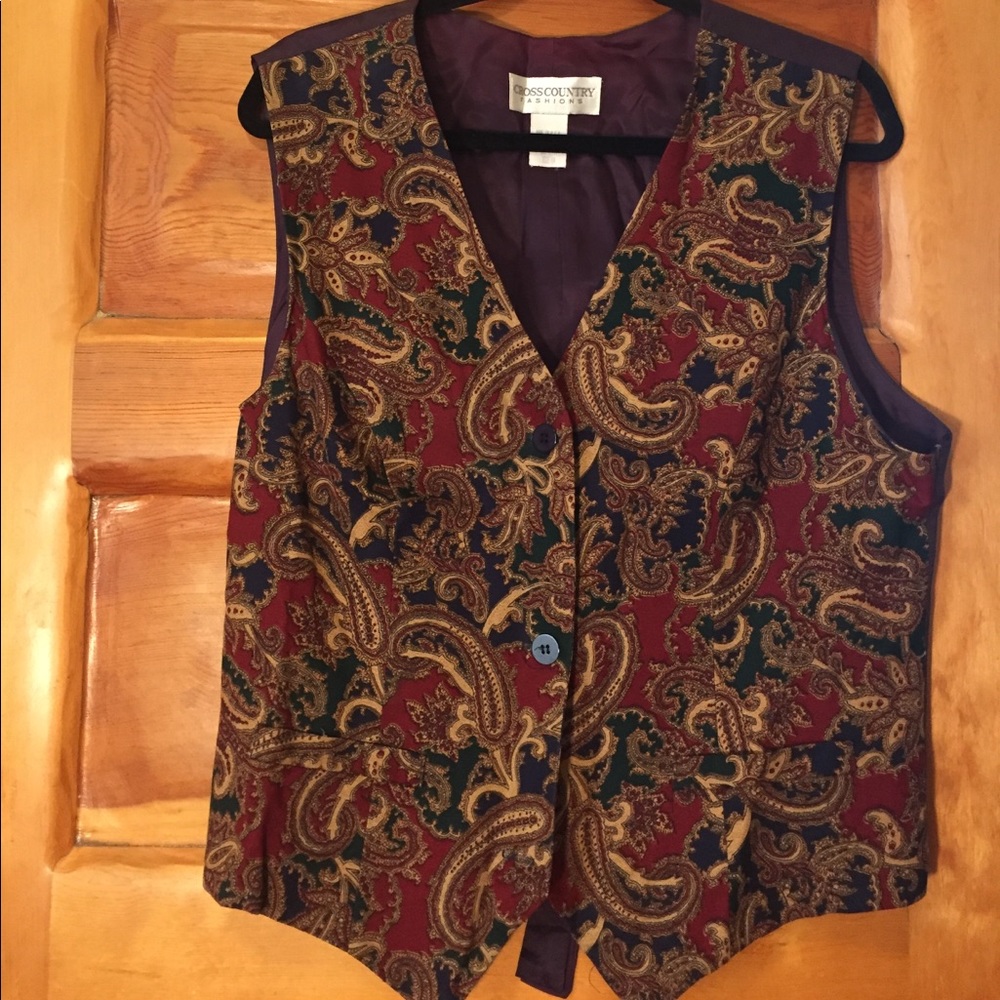 Paisley Vest