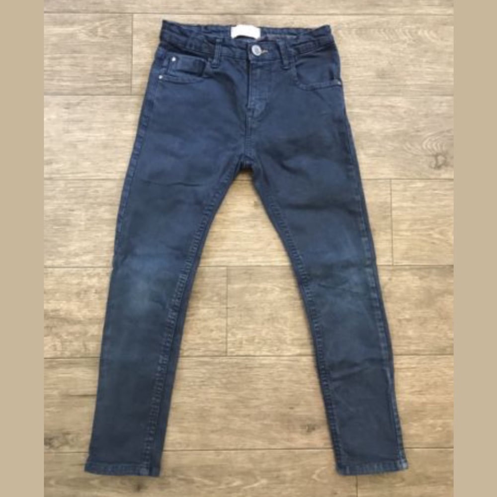Zara Boys Collection Skinny Blue Jeans Size 6