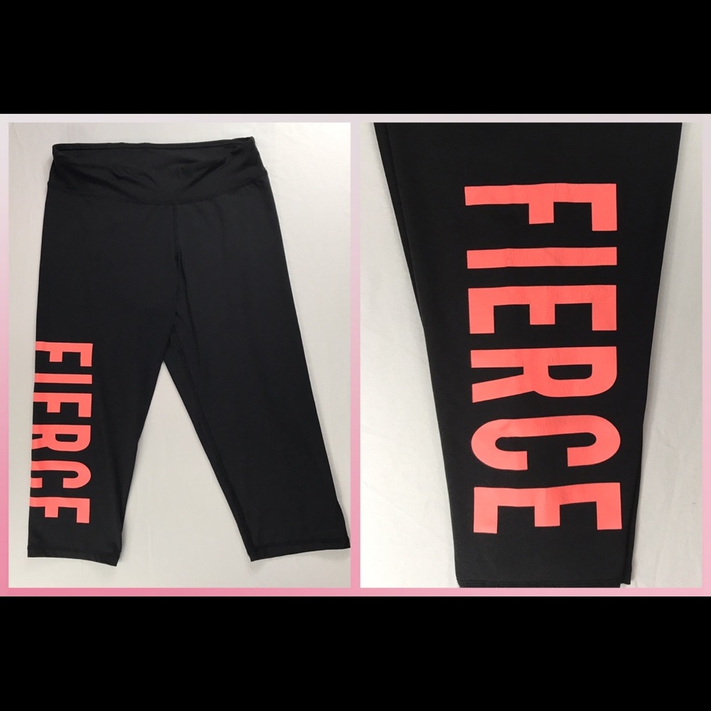 ♻️ No Boundaries "Fierce"  Capri Leggings