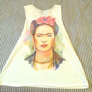 Frida kahlo tank top