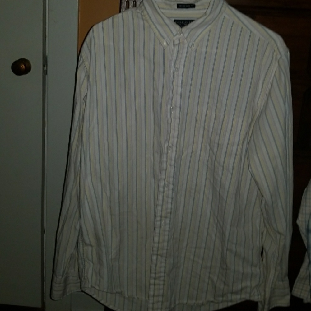 Mens Vintage slim fit American Eagle med slim