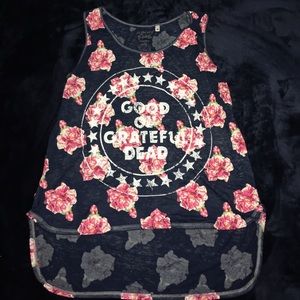 "GOOD OL' GRATEFUL DEAD" FLOWY TANK