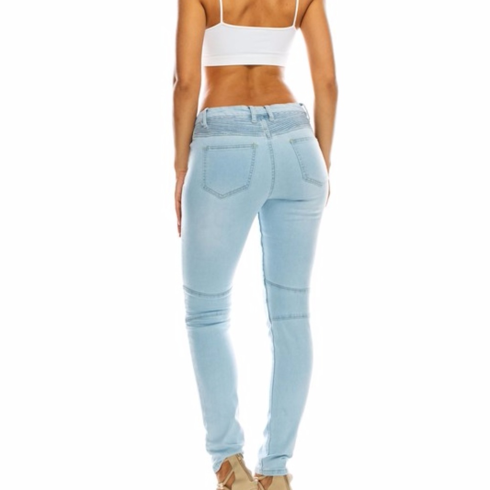 ✅✅✅PLUS✅✅✅Jena Biker Skinny Jeans - Picture 2 of 2