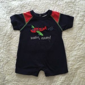 👶Airplane theme romper / Onesie.
