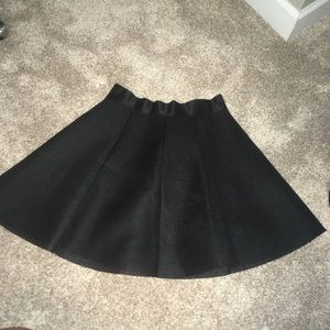 Express black skirt
