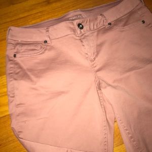 Blush/mauve jeggings! NWOT