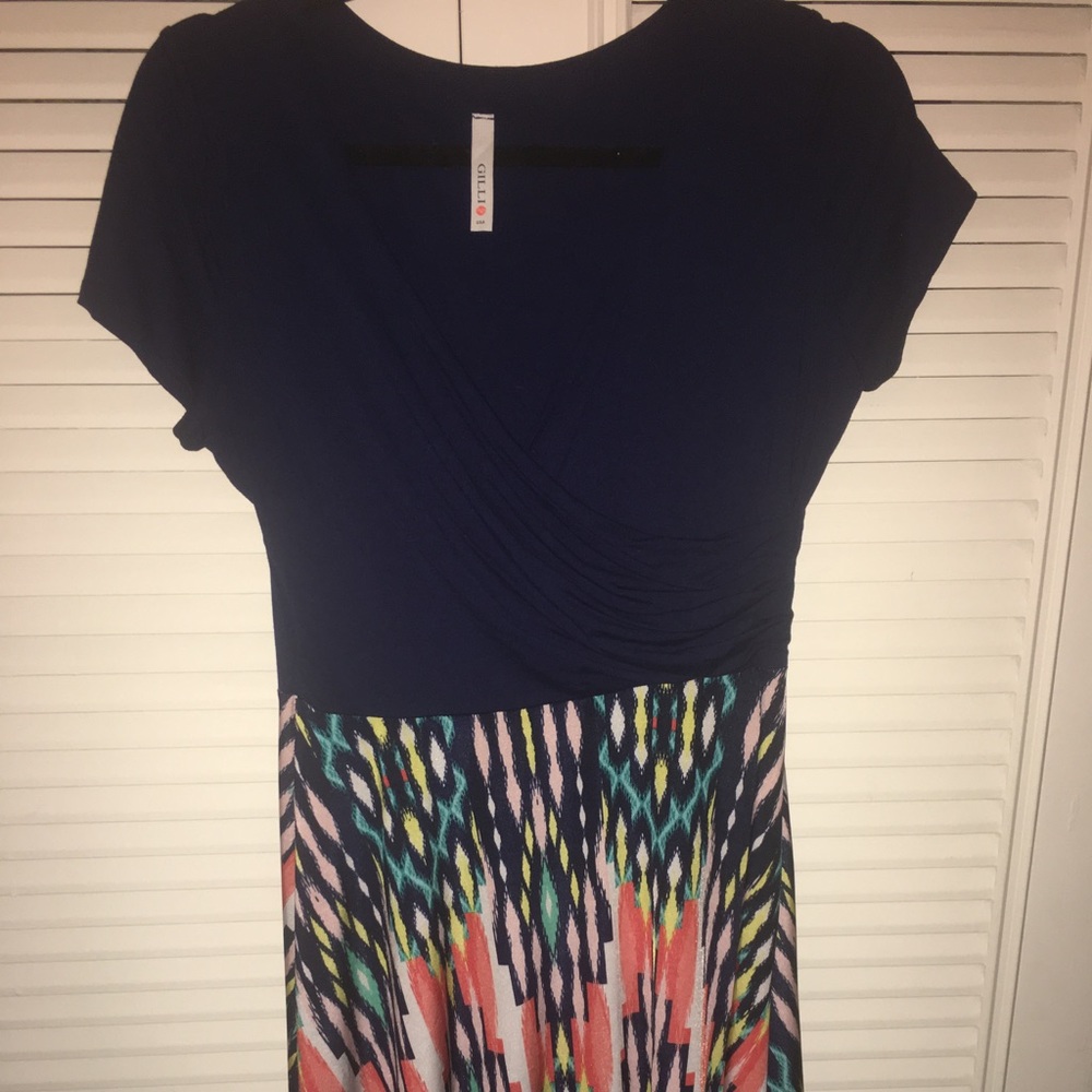 Gilli brand faux wrap dress