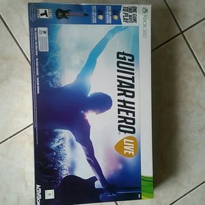 Guitar hero live(Used 5 times) Xbox 360