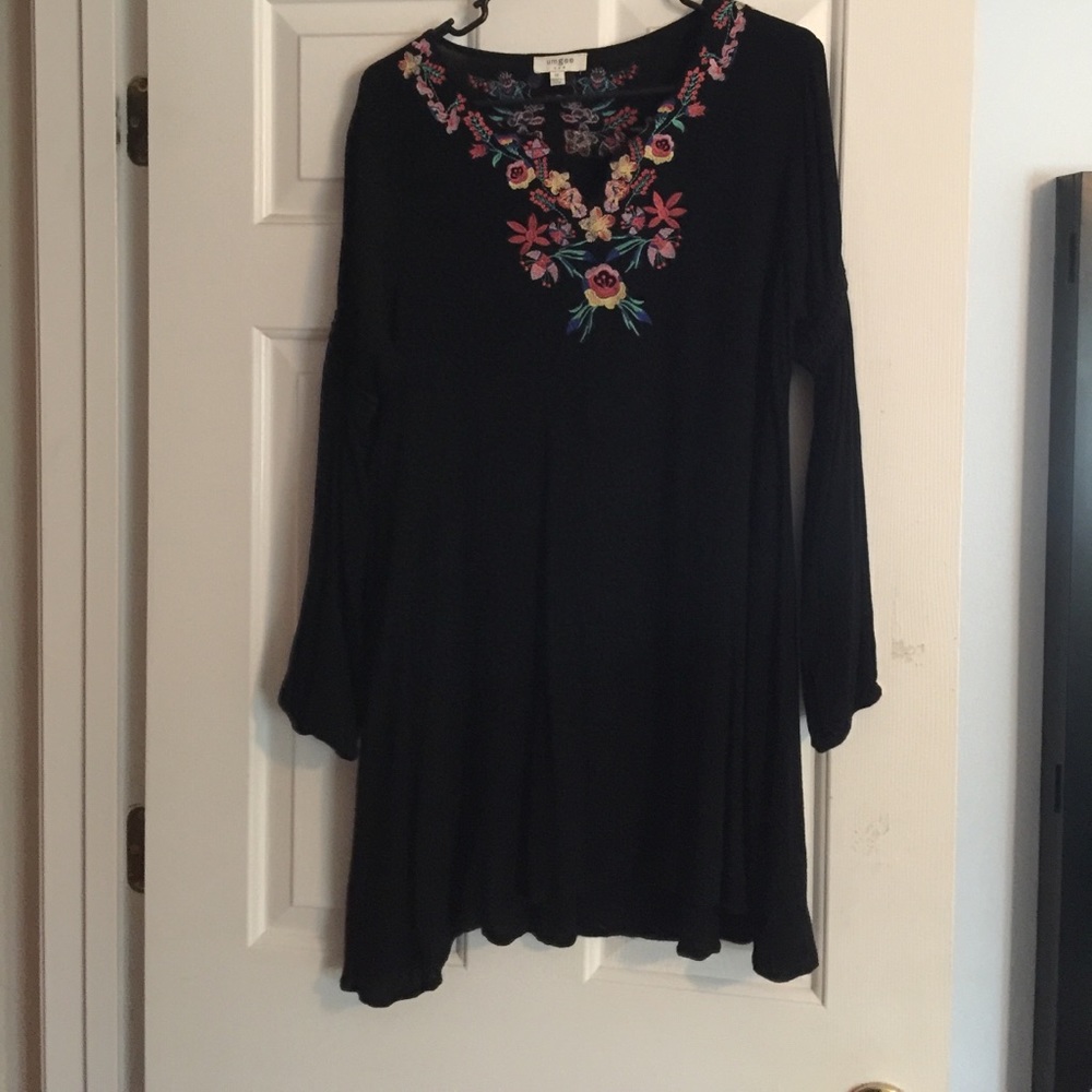 Brand new umgee long sleeve dress