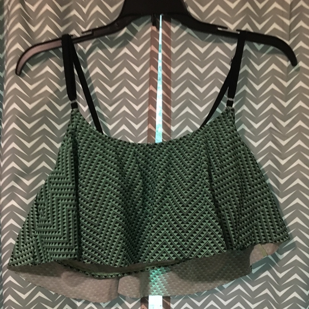 Flounce Bikini Top