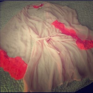 Victoria's Secret pink see through robe