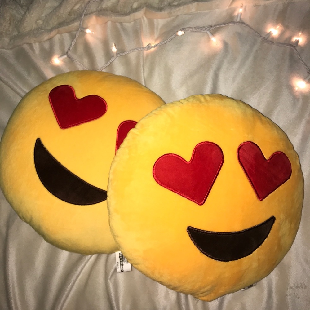 Emoji pillows