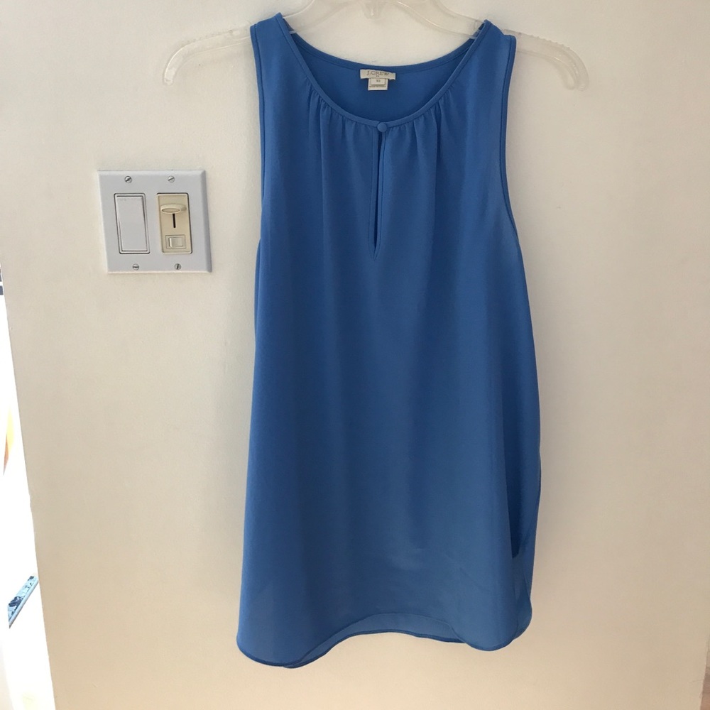 {J. Crew} Key Hole Tank, 10