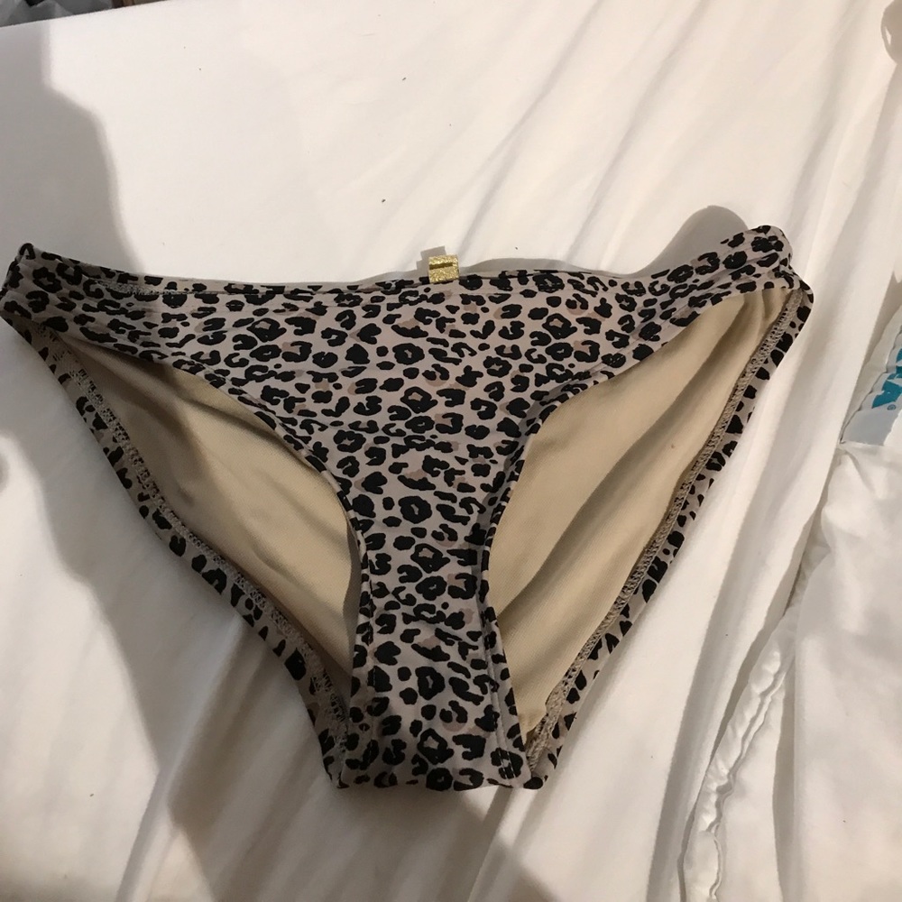 Leopard Swim Bottom