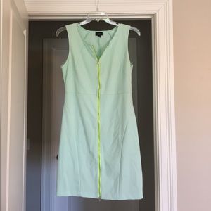 Large teal summer dress. Size Large.