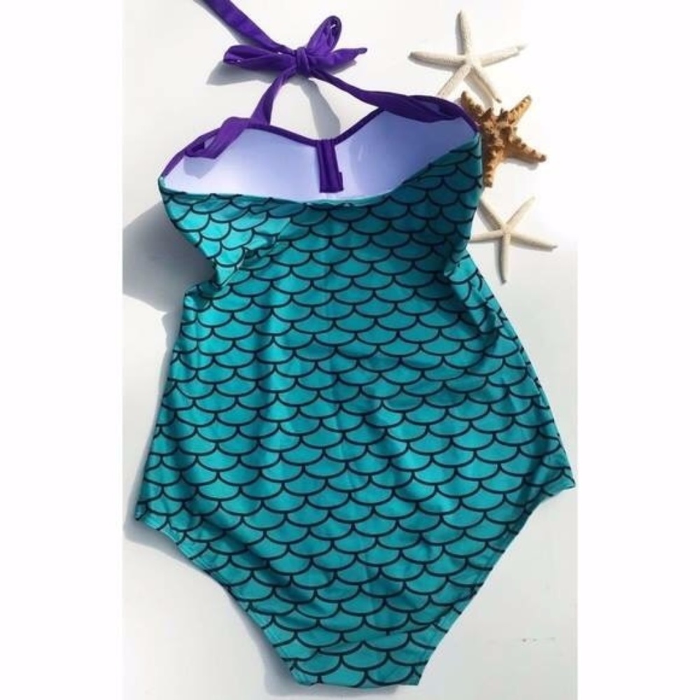 SALE! Mermaid one piece swimsuit - Picture 2 of 3