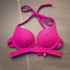 VS Victoria's Secret push-up bra Swim bikini Top!