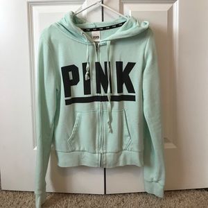 PINK zip up hoodie