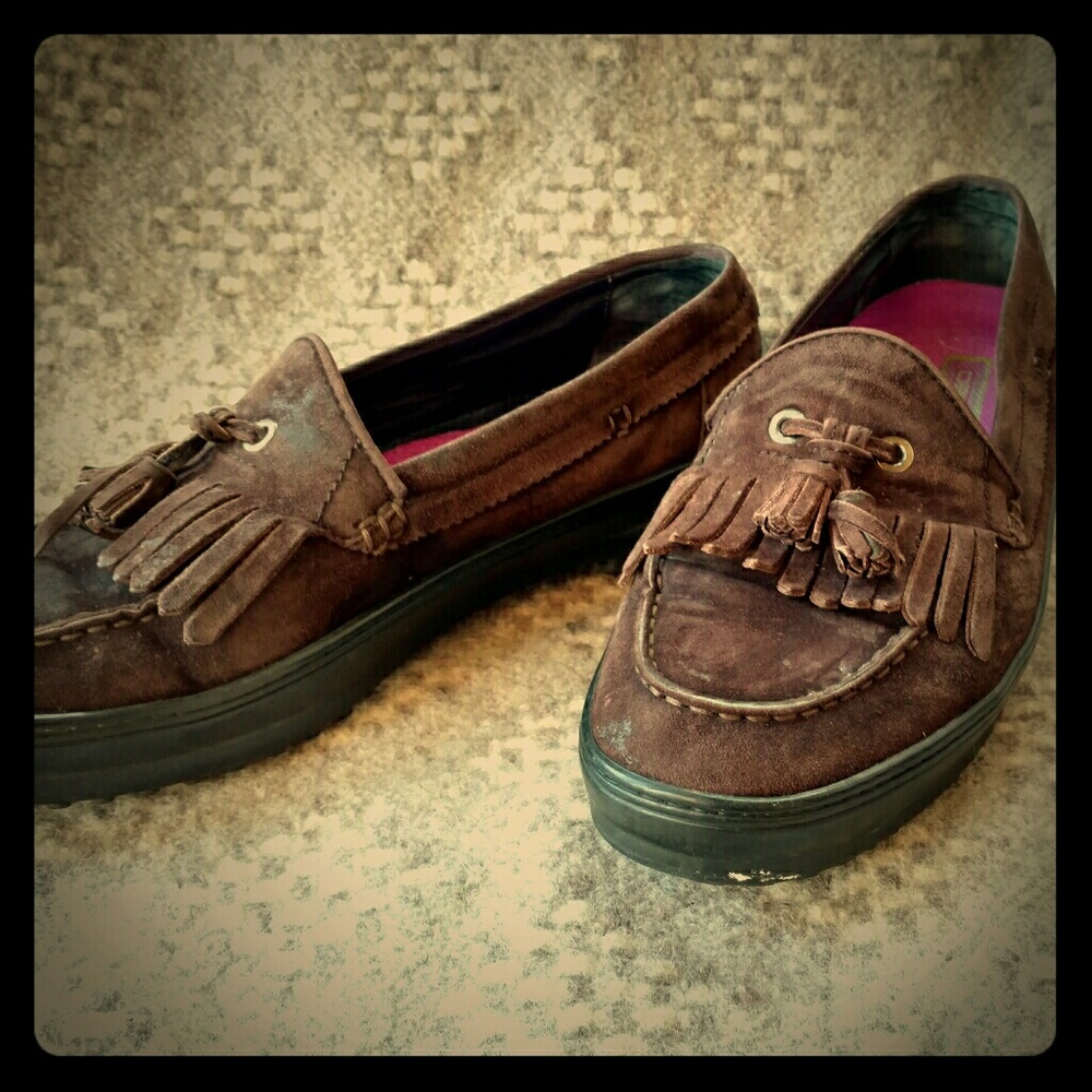 Tod's Suede Loafers