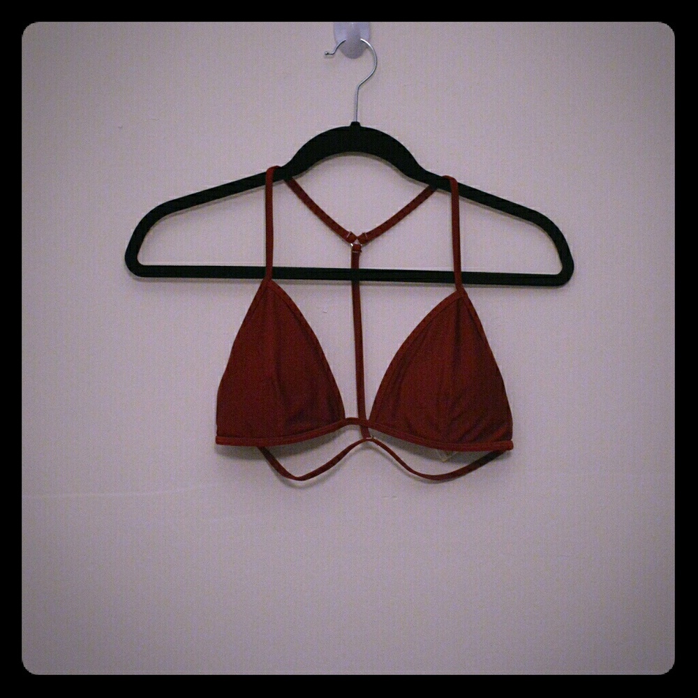 Maroon Forever 21 Bikini Top- Never Used!