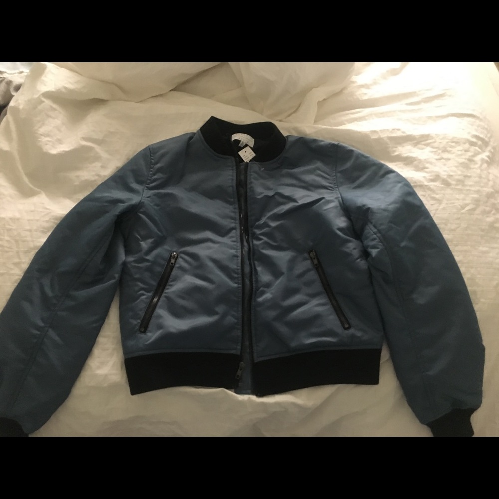 Brand New Blue Bomber Jacket