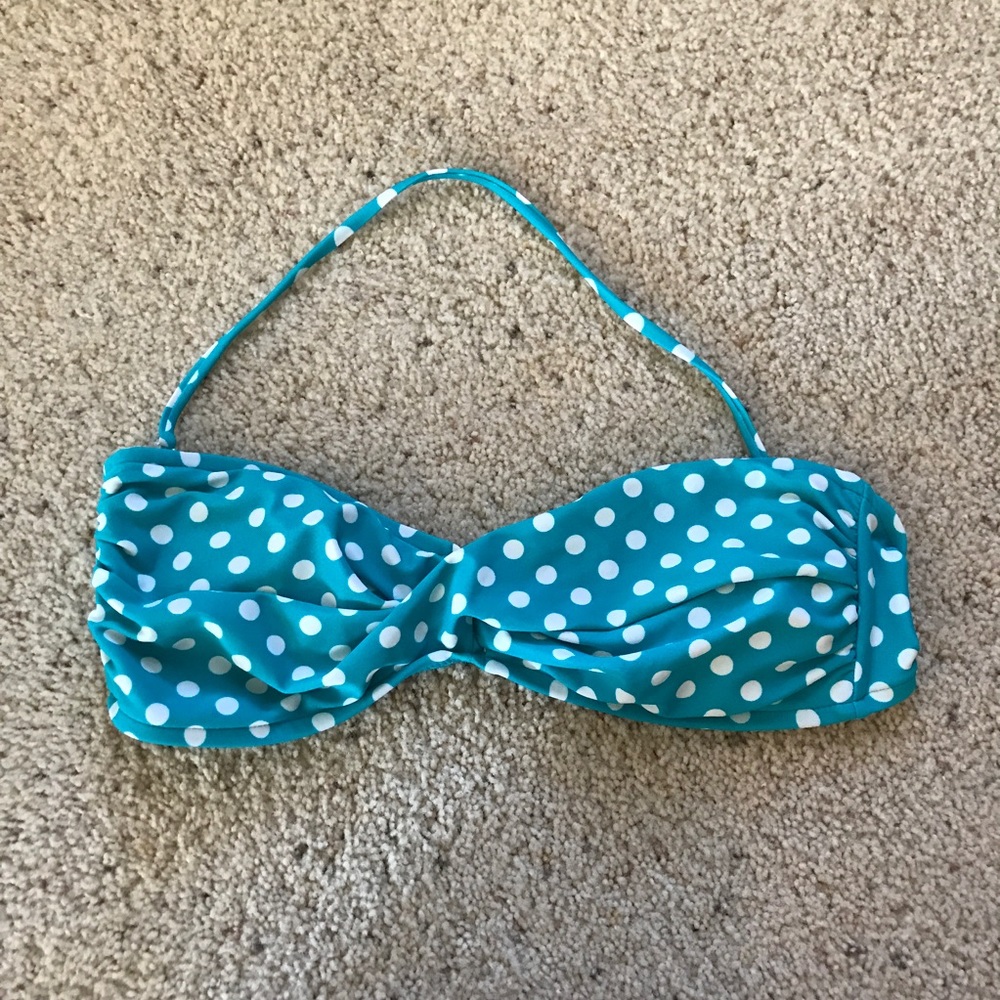 Polka dot Bandeau Bikini Top