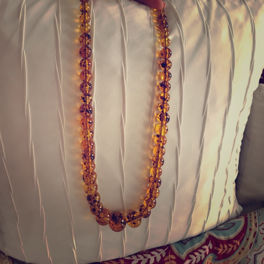 Amber necklace
