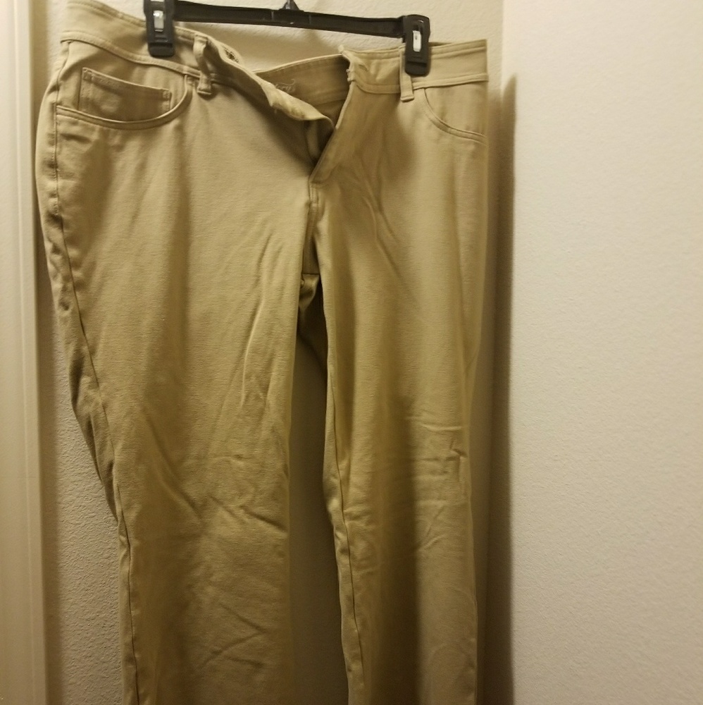 Soft stretch khakis