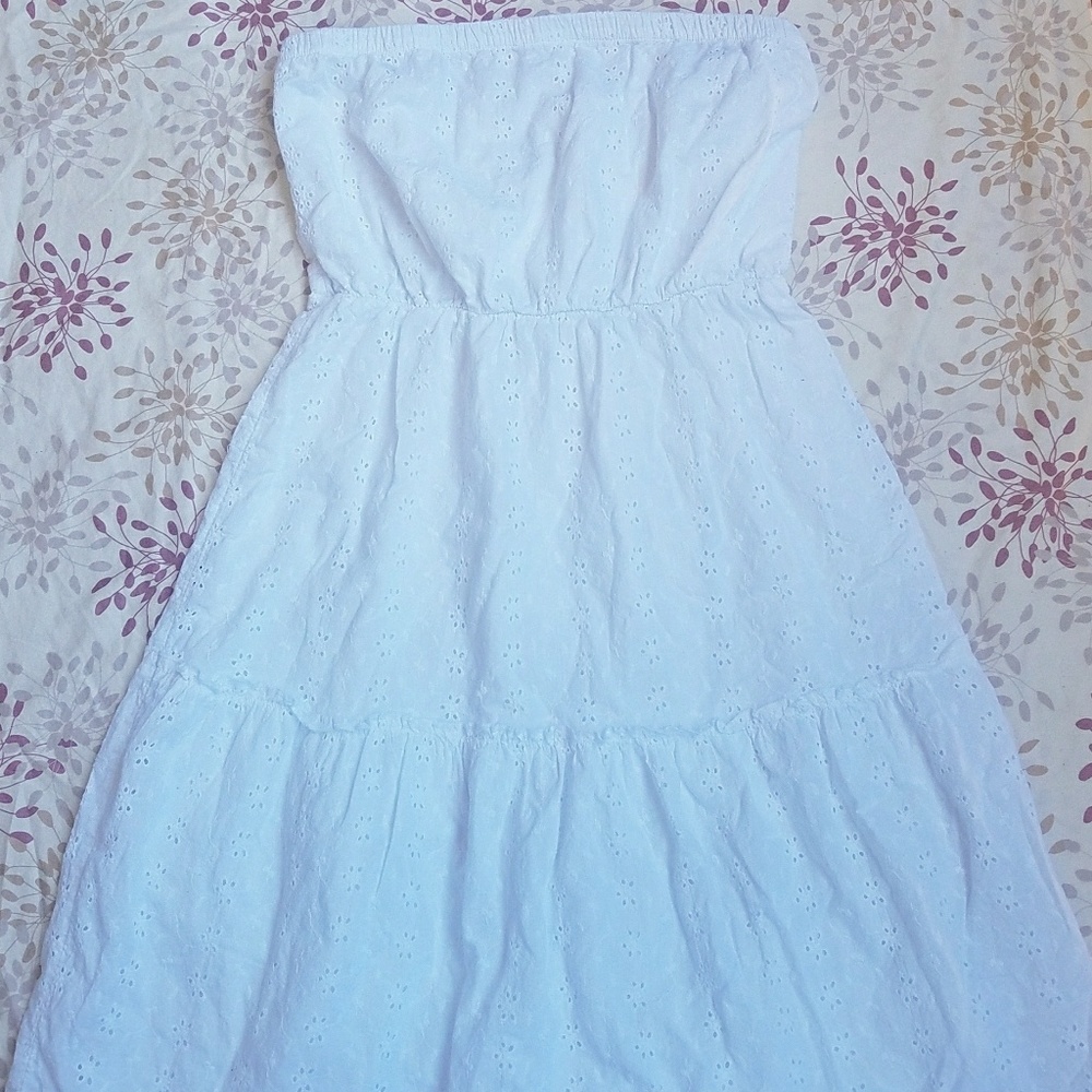 Old Navy White Maxi Dress
