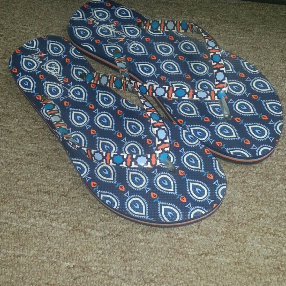 Vera Bradley flip flops