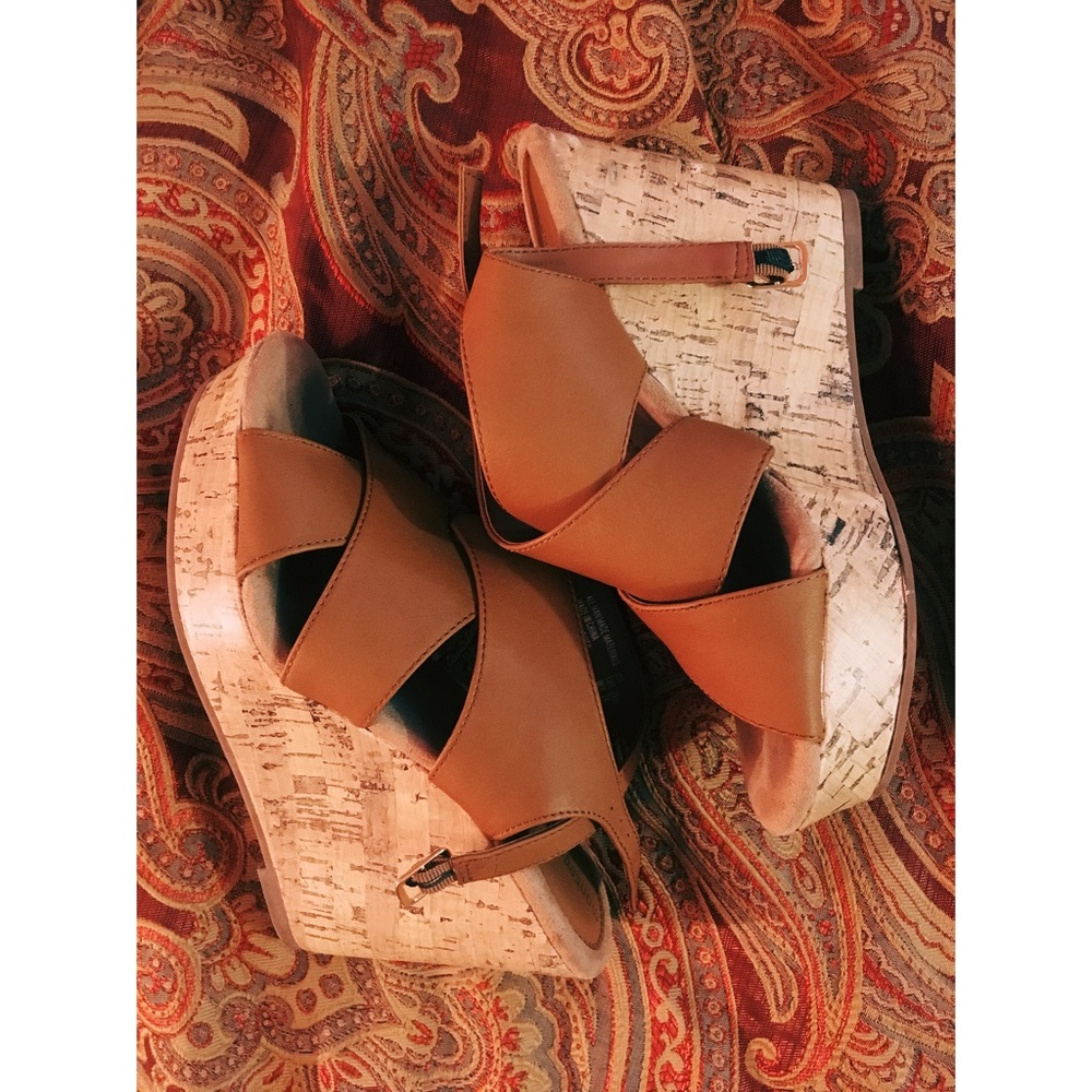 Montego Bay Brown Wedges